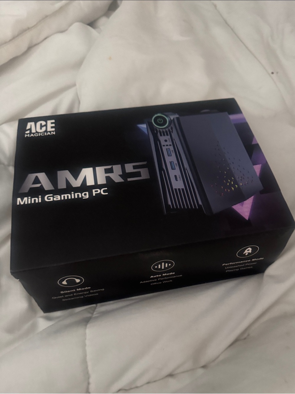 AMR5 Mini Gaming PC by - Black